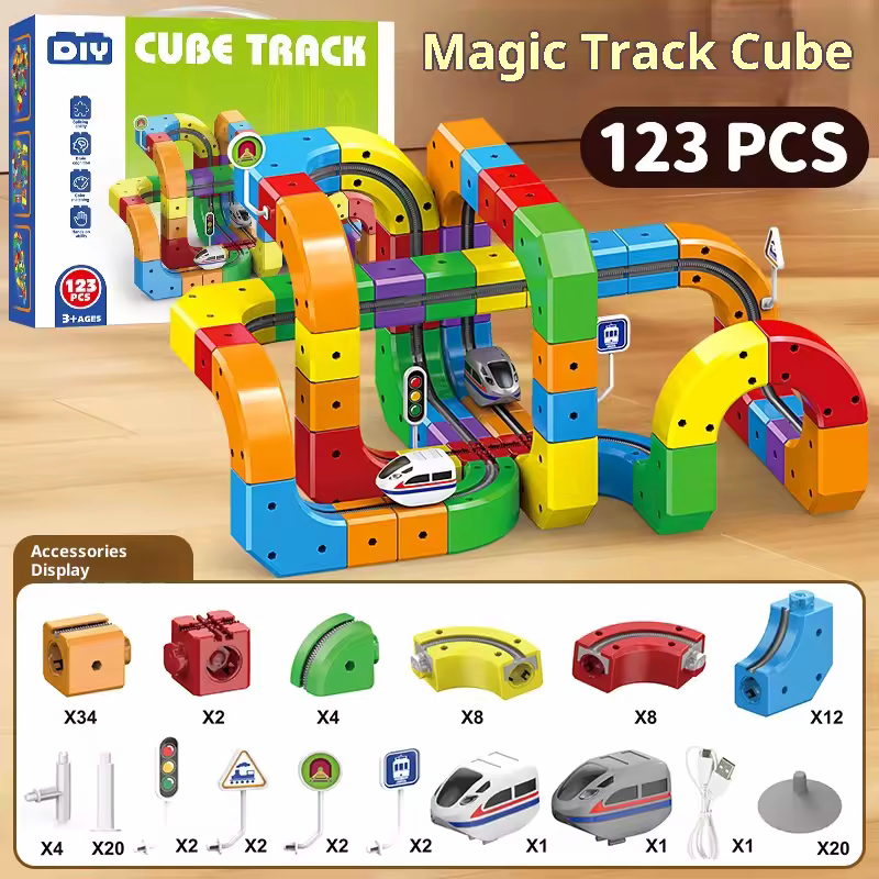 Discoveriz™ SmartTrack – Magnetic Creative Train Set